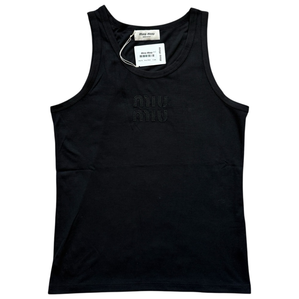 Miu Miu Black Tank Top Women’s Small
